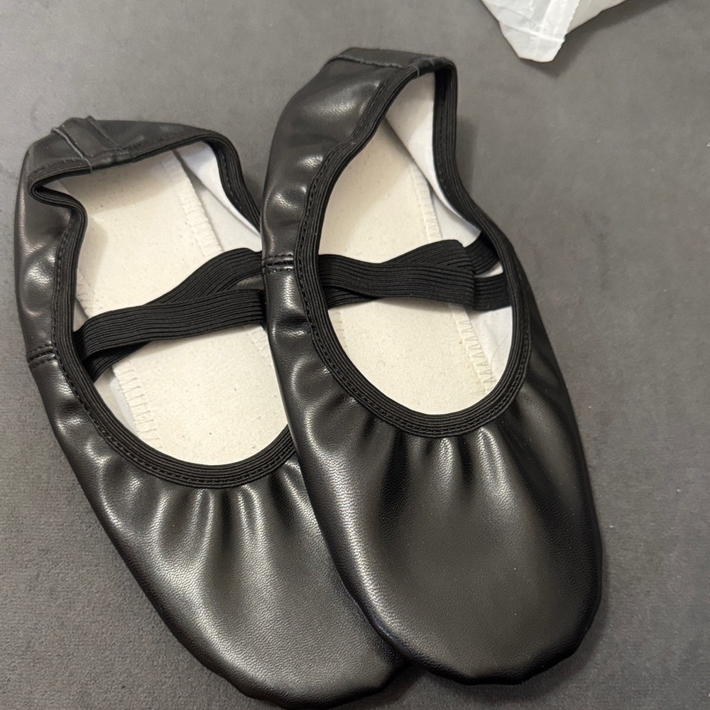 Stella Black Ballet Flats
